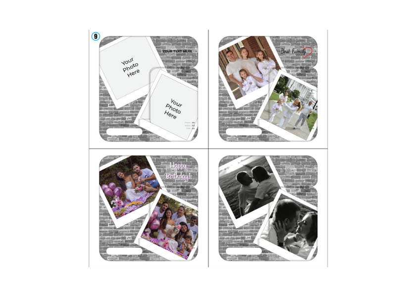 Wireless Charging Station Customized with Photo | Make The Great Gift!