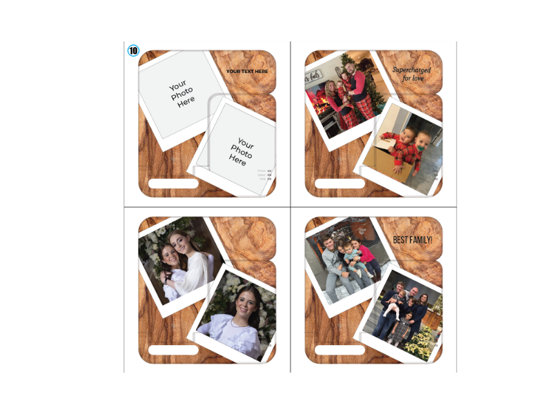 Wireless Charging Station Customized with Photo | Make The Great Gift!