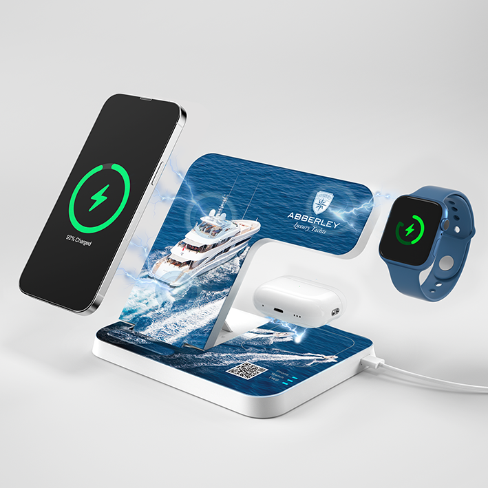 Wireless Charging Station Customized with Photo | Make The Great Gift!